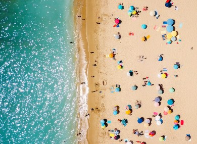A beach of Europe.