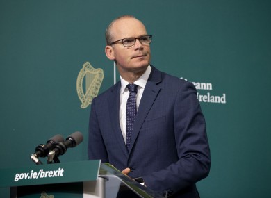 Minister Simon Coveney (file photo)