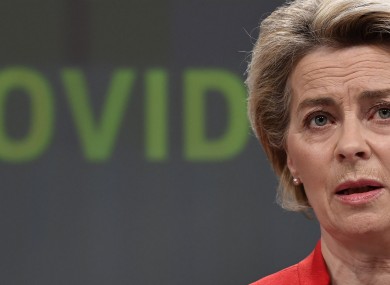 European Commission President Ursula von der Leyen