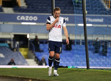Harry Kane (file pic).