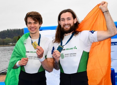 McCarthy and O'Donovan: world, and now European, champions.