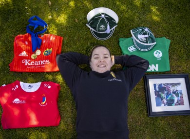 Niamh Briggs caption.