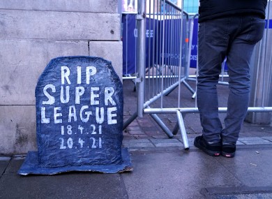 Six Premier League clubs were involved in plans to form a breakaway European Super League.