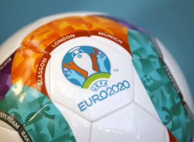 Euro 2020 kicks-off in June.