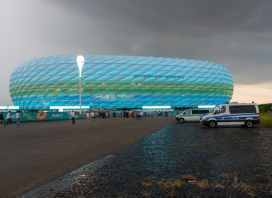 Allianz Arena (file pic).