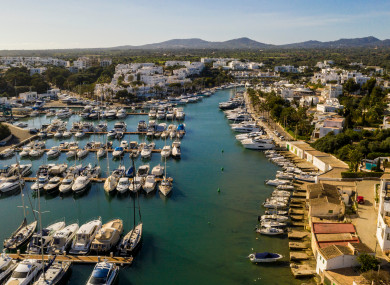 Cala D'Or, Majorca where Declan Brady had laundered the Kinahan money in property.