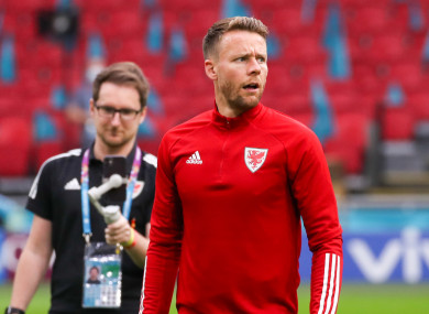 Wales defender Chris Gunter.