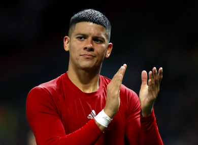 Marcos Rojo (file photo)