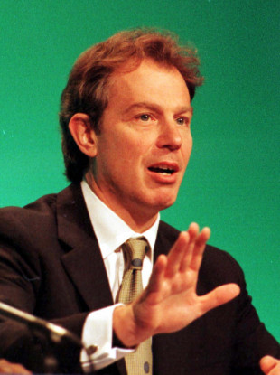 Tony Blair in 1997.