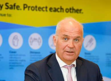 Chief Medical Officer Dr Tony Holohan.