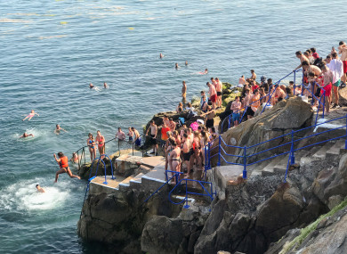 The Vico Baths in Killiney, Dublin.