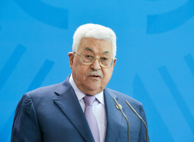 Palestinian President Mahmoud Abbas