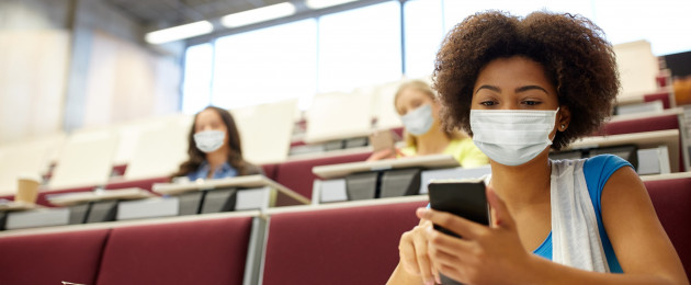 File photo of students in a lecture hall