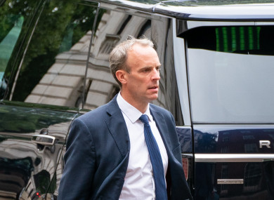 Dominic Raab has dismissed reports of him paddleboarding on holiday while Kabul fell as ‘nonsense’.