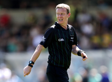 Joe McQuillan will referee the 2021 All-Ireland football final.