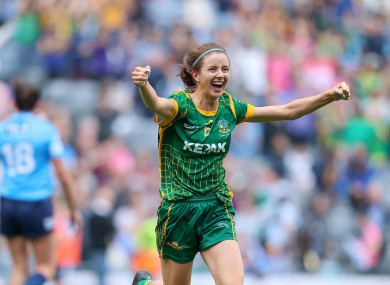 Winner, winner: Niamh O'Sullivan.
