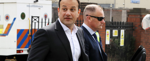 Tánaiste Leo Varadkar's home was targeted at the weekend.