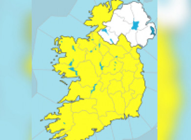 The warnings were issued with immediate effect this morning.