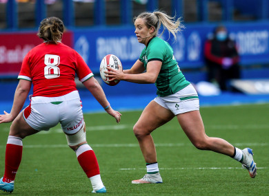 Flood made her 15s debut for Ireland earlier this year.