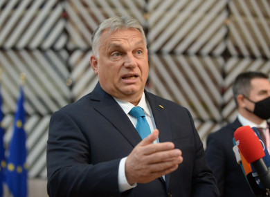 Hungary's Prime Minister Viktor Orban.