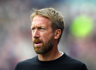 Graham Potter (file pic).