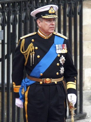 Britain's Prince Andrew, the Duke of York.