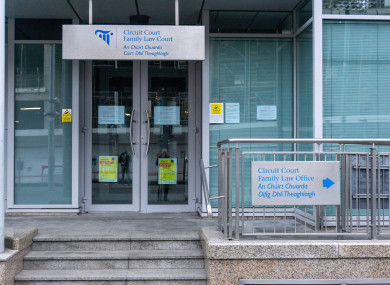 File image: The Family Law Court in Smithfield, Dublin
