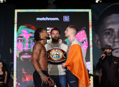 Demetrius Andrade and Jason Quigley face off for the final time before trading leather tomorrow night.