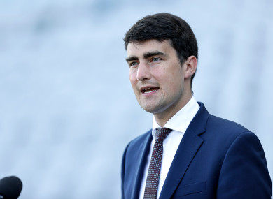 Minister of State for Sport and the Gaeltacht, Jack Chambers.