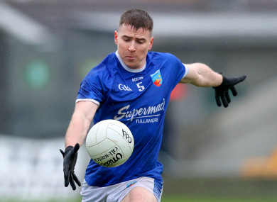 Kevin O'Brien was part of the winning Tullamore side today (file photo).