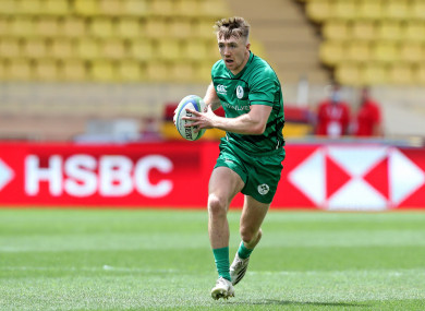 Terry Kennedy scored a hat-trick in Ireland's win over Japan (file photo).