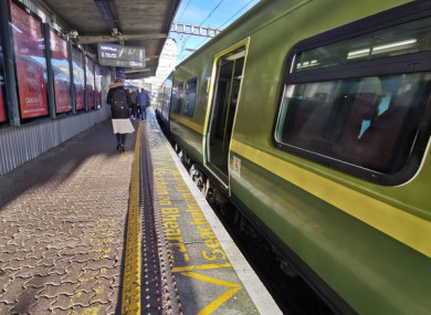 The DART+ West programme would see the Maynooth rail line electrified