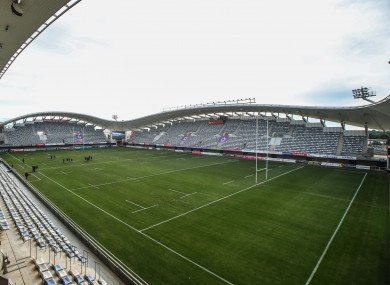 The GGL Stadium in Montpellier.