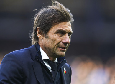Tottenham Hotspur manager Antonio Conte (file pic).