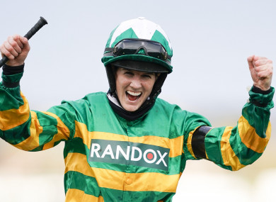 Irish jockey Rachael Blackmore.