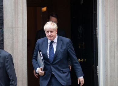 UK Prime Minister Boris Johnson