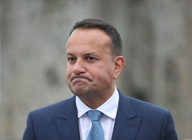 File photo of Tánaiste Leo Varadkar.