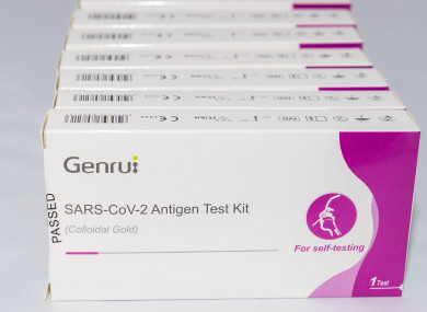 Genrui antigen tests