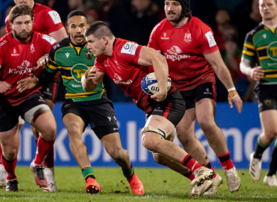 The sides met at Kingspan Stadium last month.