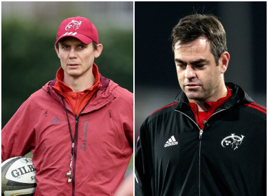 Larkham and van Graan are leaving at the end of the season.