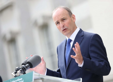 Taoiseach Micheál Martin