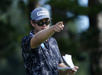 Seamus Power on the course.