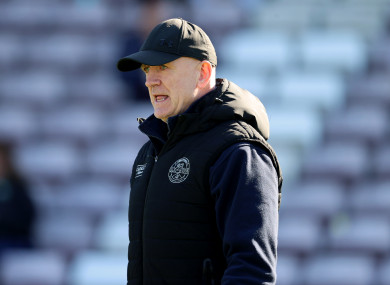 Offaly manager John Maughan.