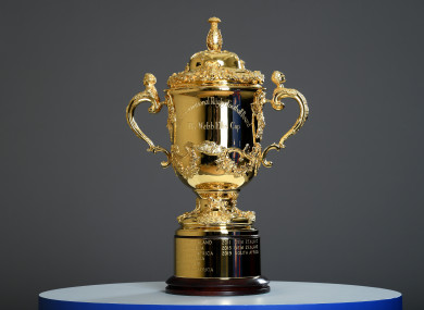 The William Webb Ellis trophy.