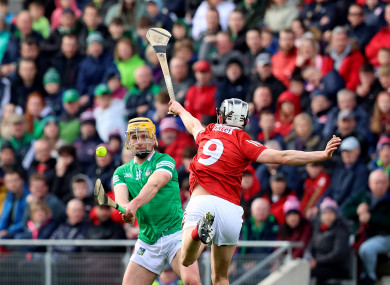 Cathal O'Neill in action for Limerick yesterday.