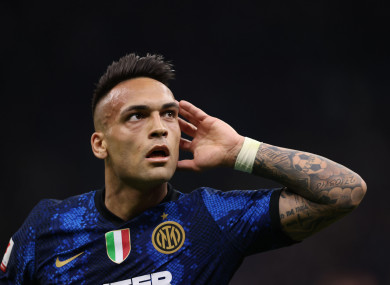 Lautaro Martinez.