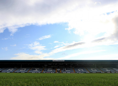 O'Moore Park in Portlaoise hosted the Laois-Kilkenny game.