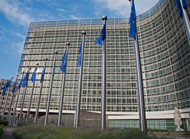 The European Commission building in Brussels.