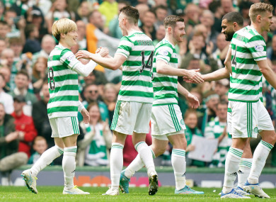 Celtic bring the league campaign to a close in style.