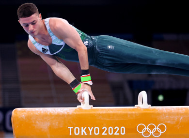 Rhys McClenaghan is one of the gymnasts who has been affected by the decision.